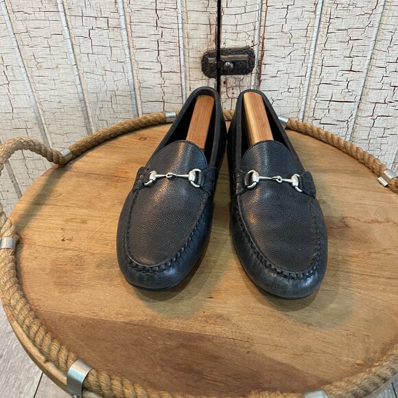 Allen Edmonds Interstate 80 Driving Loafers 12 / 13 Black - Picture 1 of 9